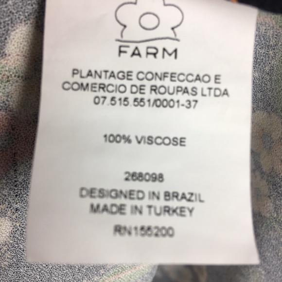 Farm Rio by Anthropologie Sayen Peasant Floral Top - Picture 8 of 9